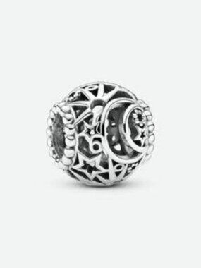 Pandora Openwork Sun, Stars & Moon Charm